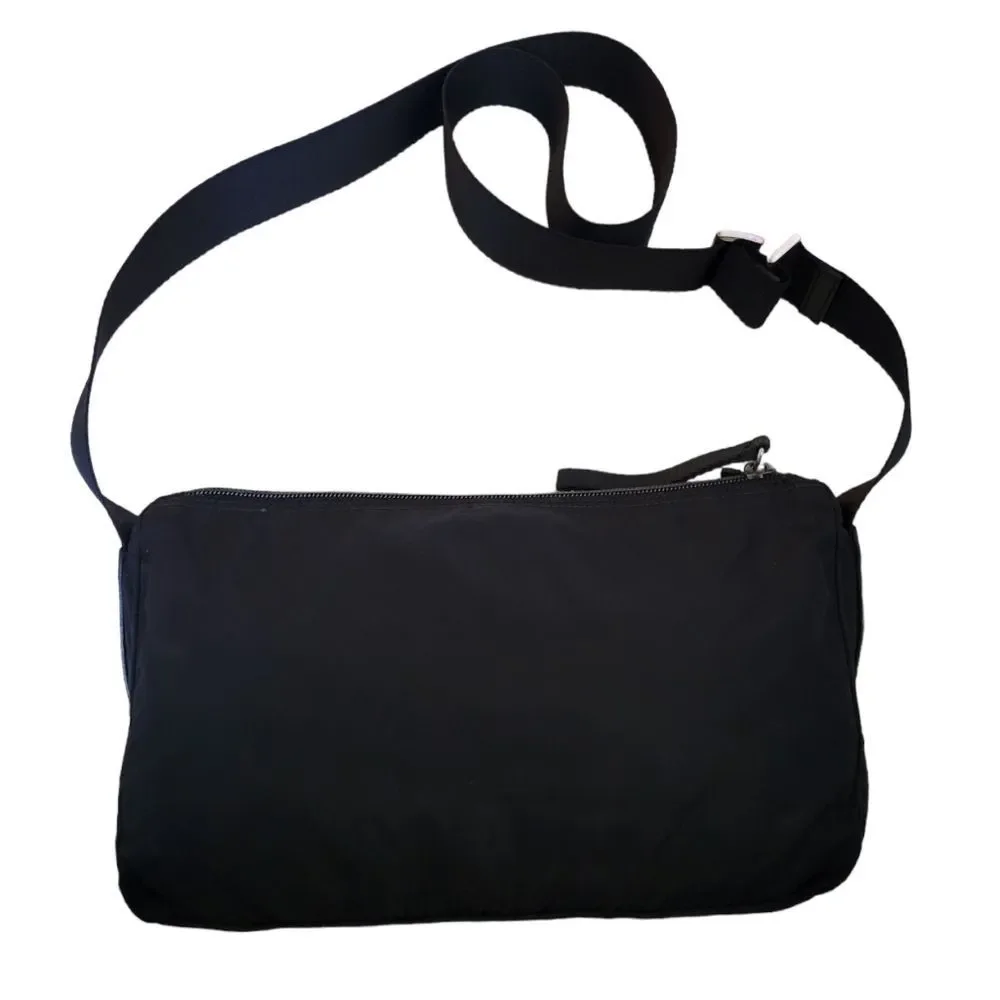 Prada Black Nylon Shoulder Bag Crossbody Bag - Picture 2 of 16